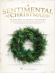 A Sentimental Christmas piano sheet music cover